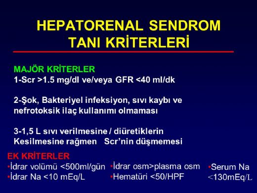 Hepatorenal Sendrom