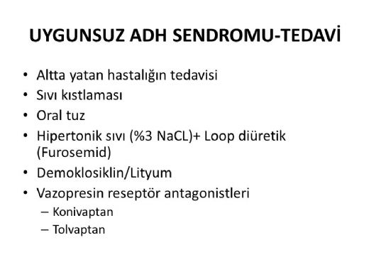 Uygunsuz Adh Sendromu